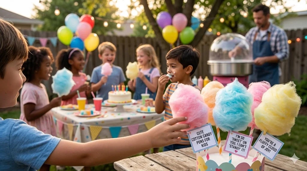 Cute Cotton Candy Puns for Kids
