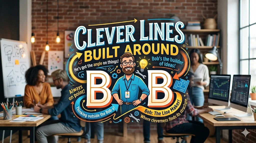 Clever Lines Built Around Bob