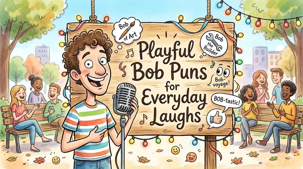 Playful Bob Puns for Everyday Laughs