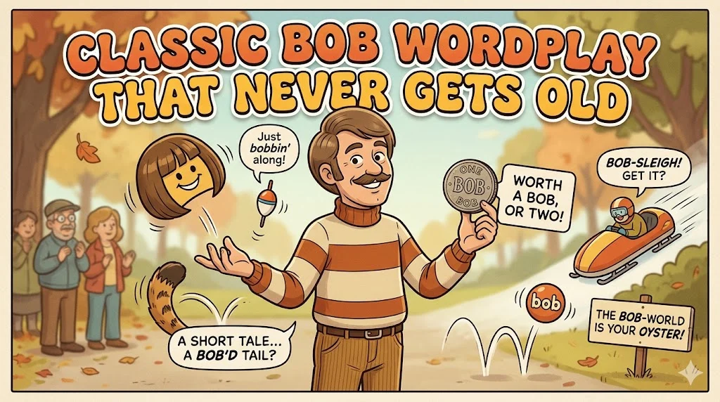 Classic Bob Wordplay That Never Gets Old