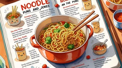 Noodle Puns and Jokes