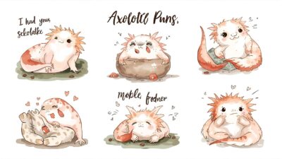 Axolotl Puns