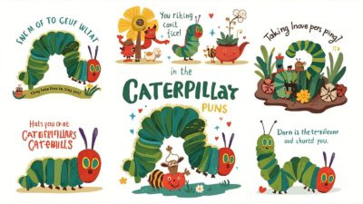 Caterpillar Puns