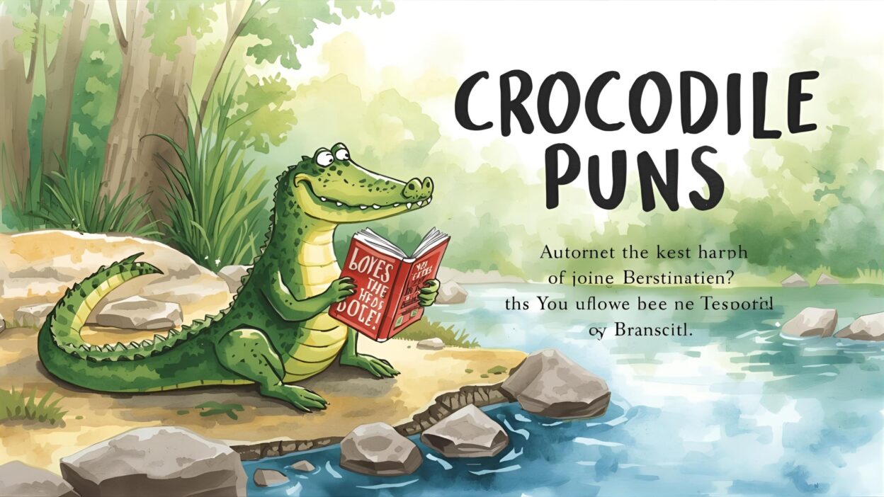 Crocodile Puns