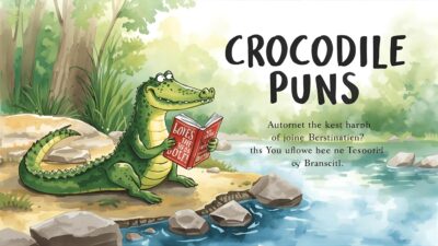 Crocodile Puns
