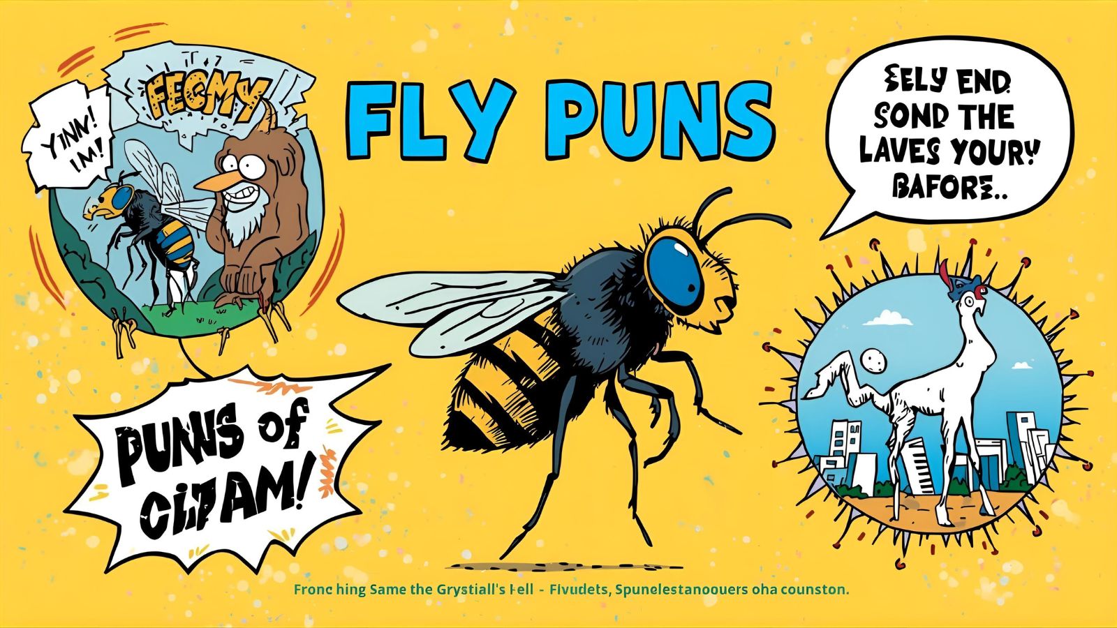 320+Fly Puns Have You Buzzing with Laughter For 2025