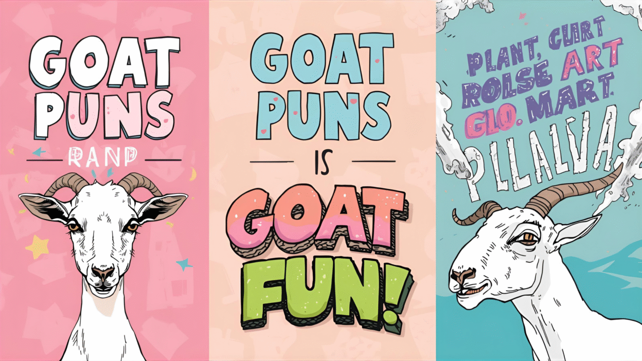 Goat Puns
