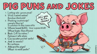 Pig Puns and Jokes