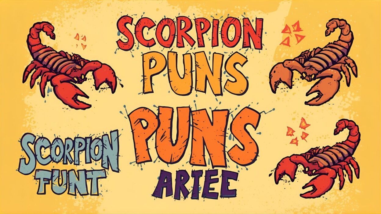 scorpion puns