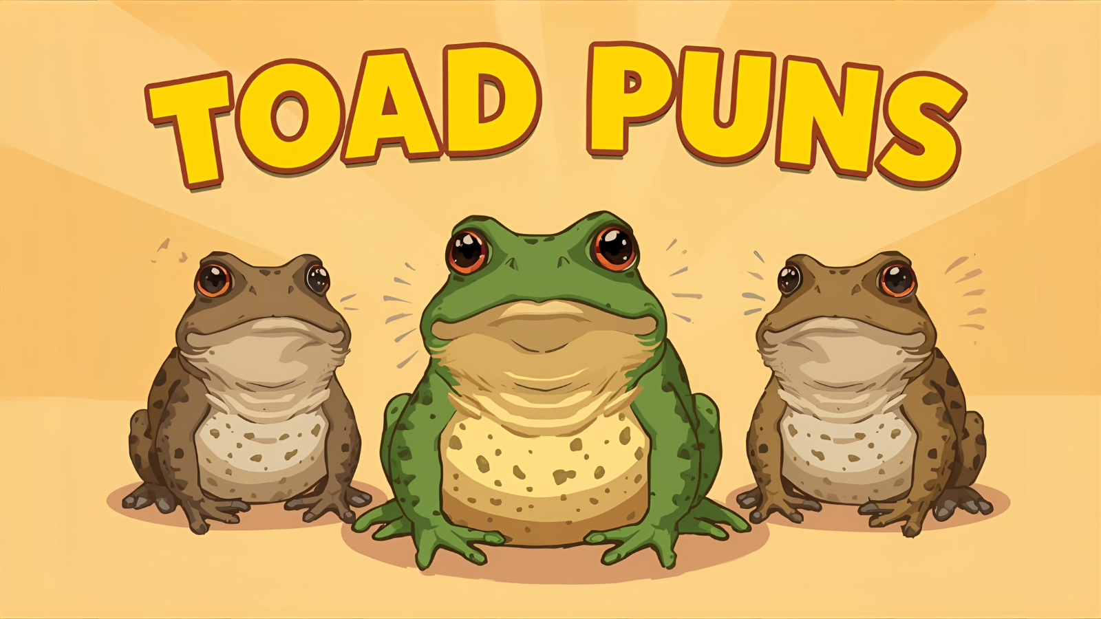 270+ Toad Puns : Hop into a Hilarious Pond of Laughter For 2025