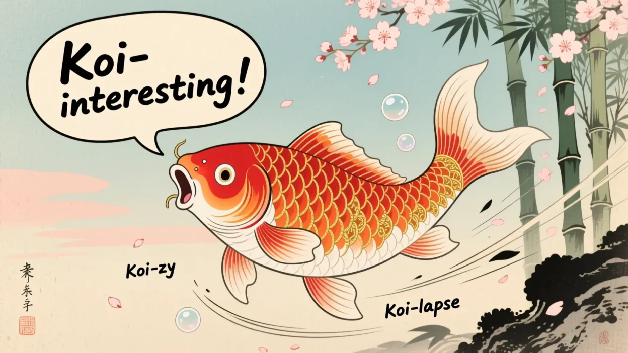 Koi Fish Puns