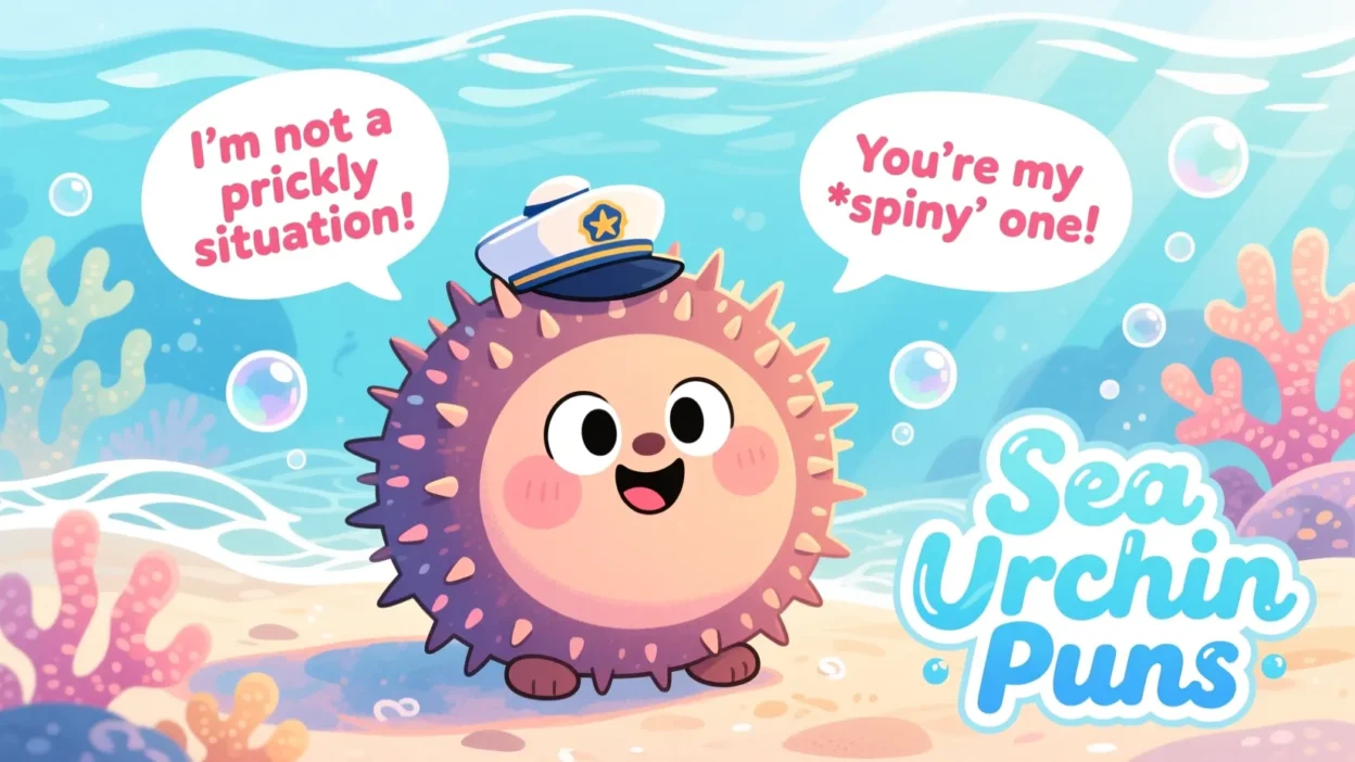 Sea Urchin Puns