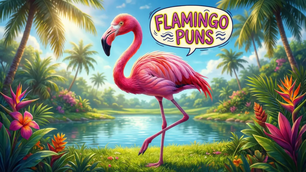 Flamingo Puns