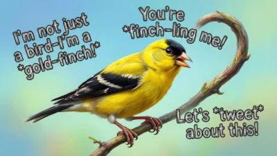 Goldfinch Puns