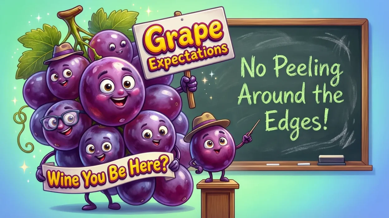 Grape Puns and Jokes