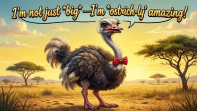 Ostrich Puns