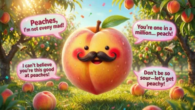 Peach Puns