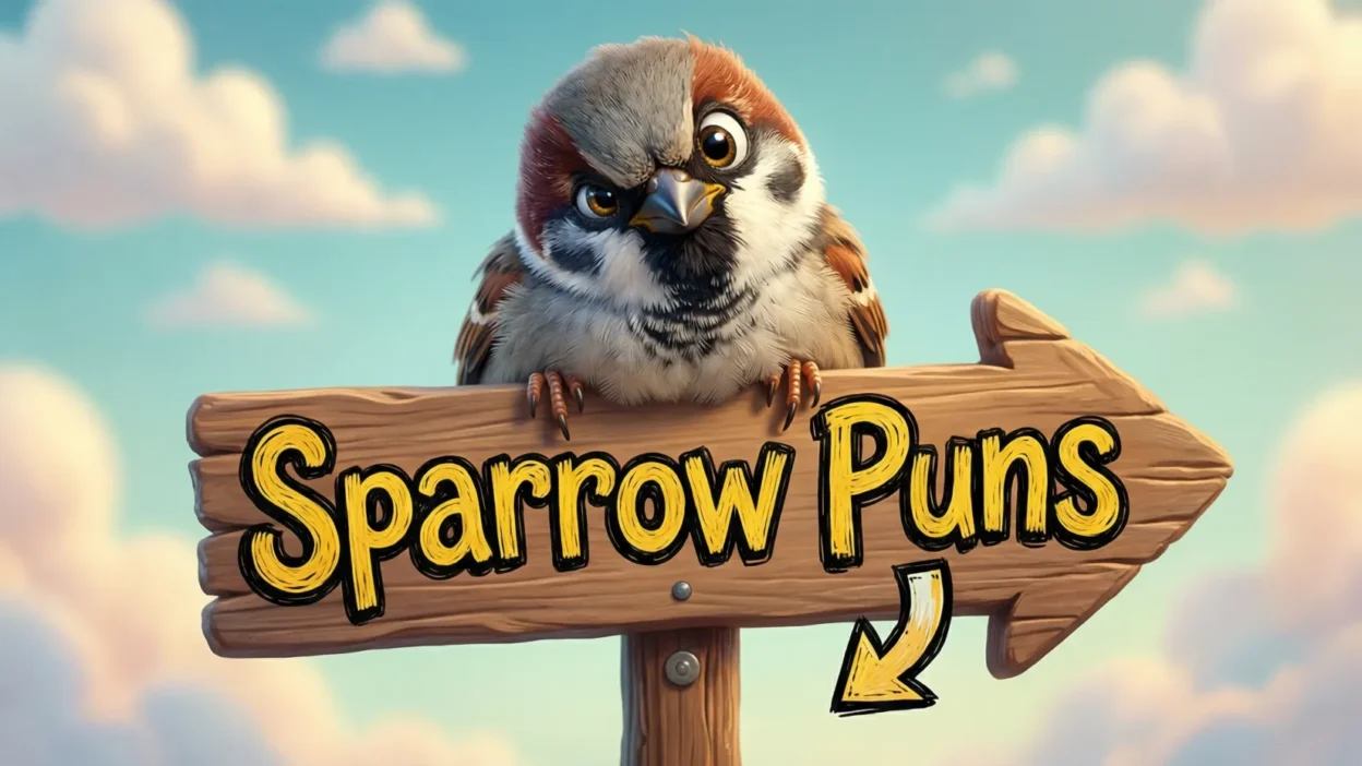 Sparrow Puns