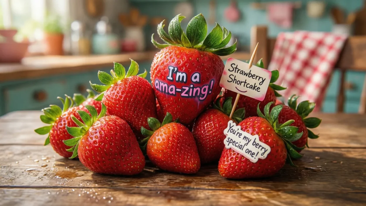 Strawberry Puns So Sweet They Make Life Feel Lighter in 2026