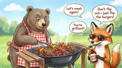 barbecue puns