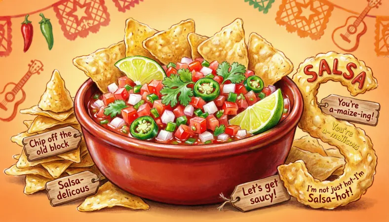 chips and salsa puns