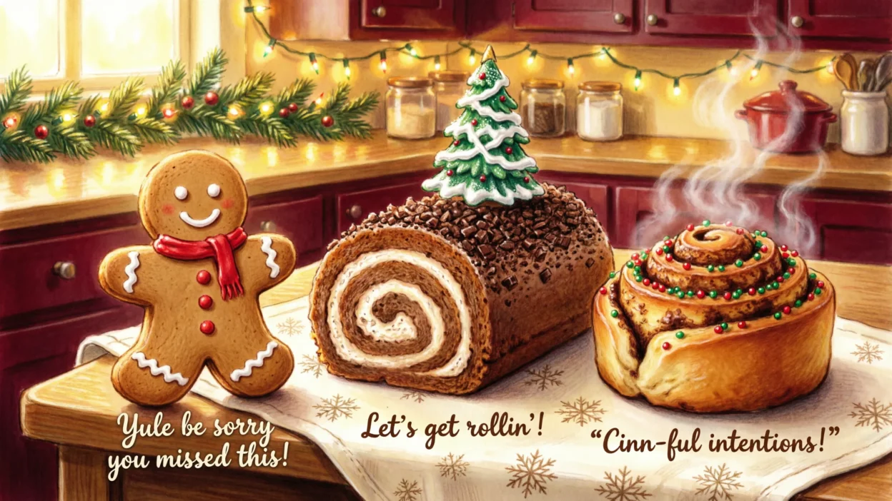 Christmas Baking Puns