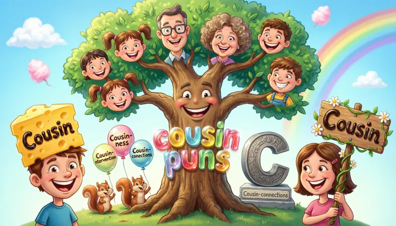 cousin puns