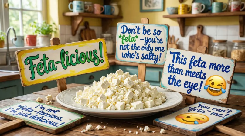 feta puns and jokes