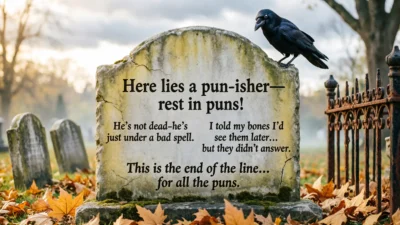 grave puns