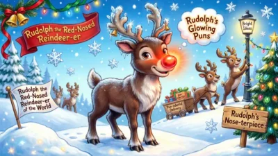 rudolph puns