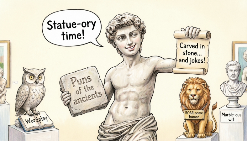 statue puns