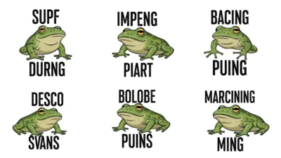 amphibian puns