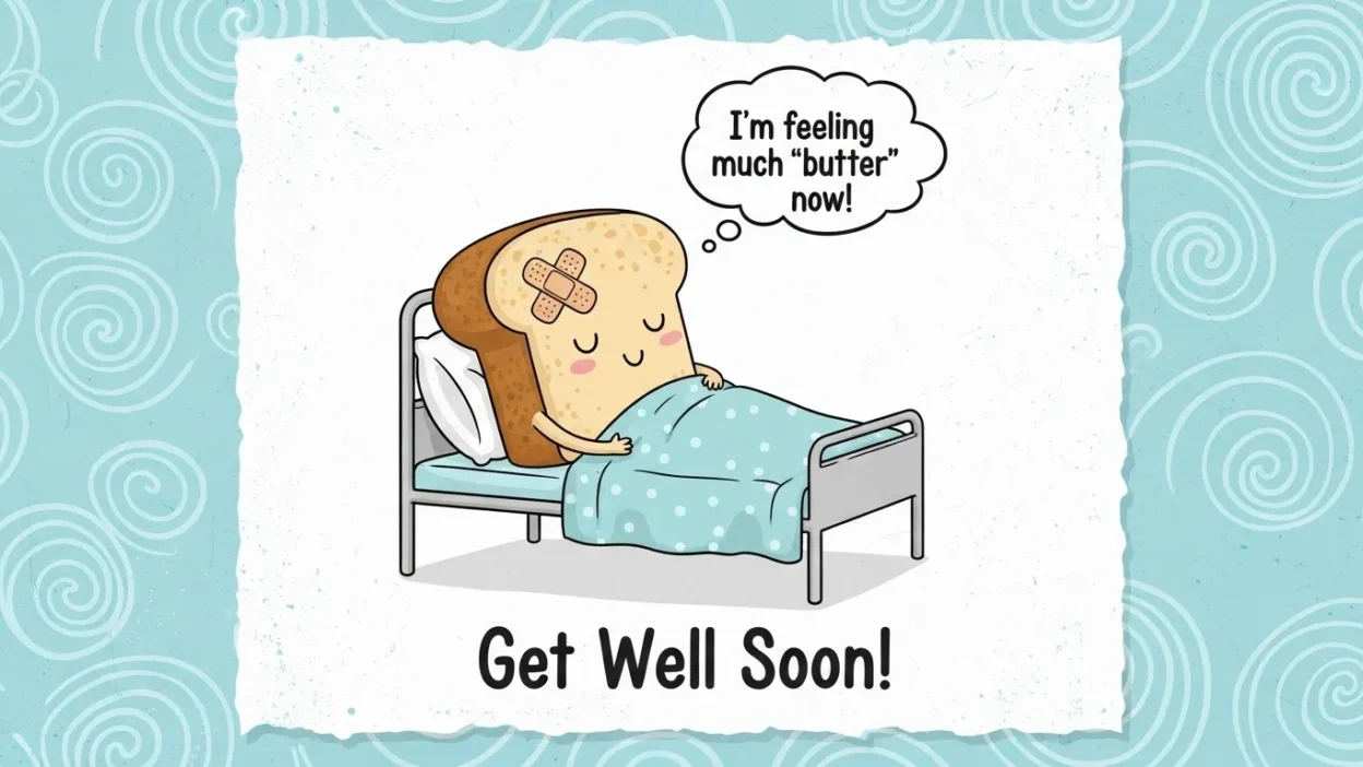funny get well soon puns