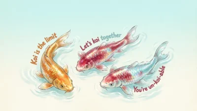 koi fish puns
