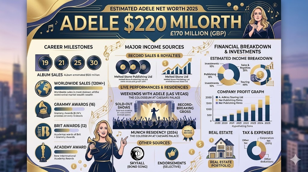 adele net worth