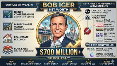 bob iger net worth