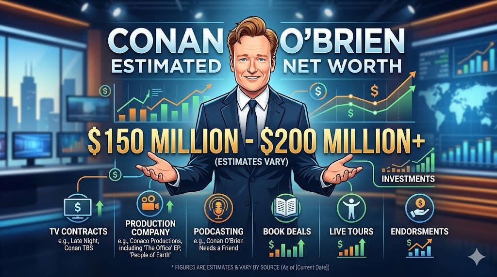 conan o'brien net worth