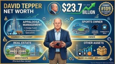 david tepper net worth