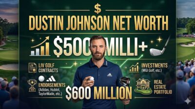 dustin johnson net worth