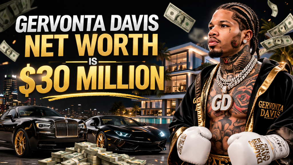 Gervonta Davis Net Worth 2026 Boxing Earnings, Career & Lifestyle