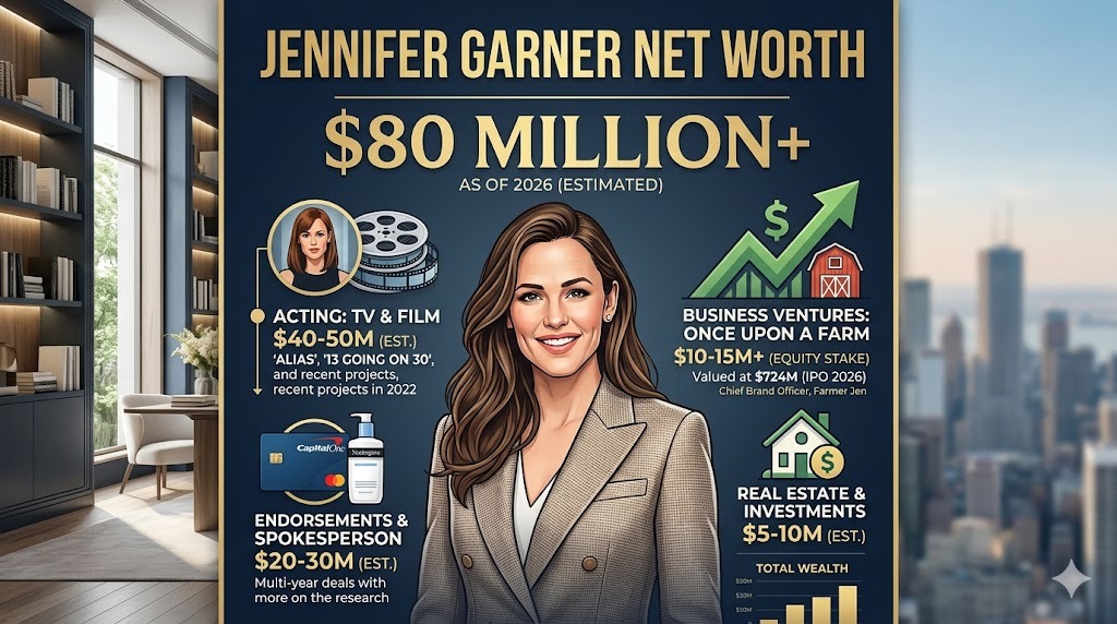 jennifer garner net worth