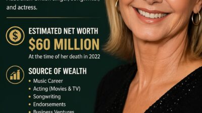 olivia newton-john net worth