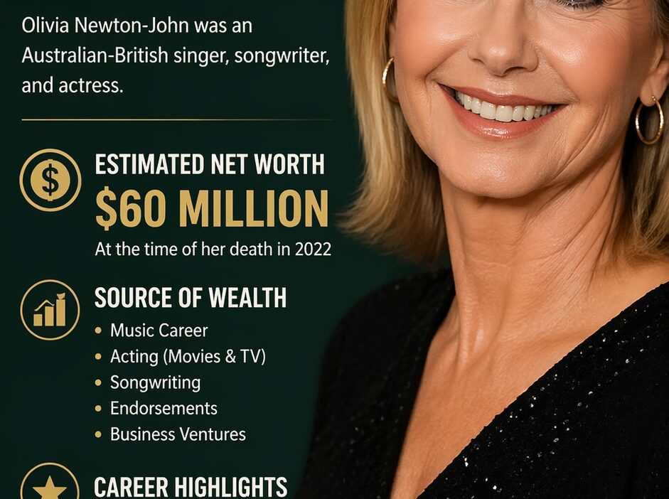 olivia newton-john net worth