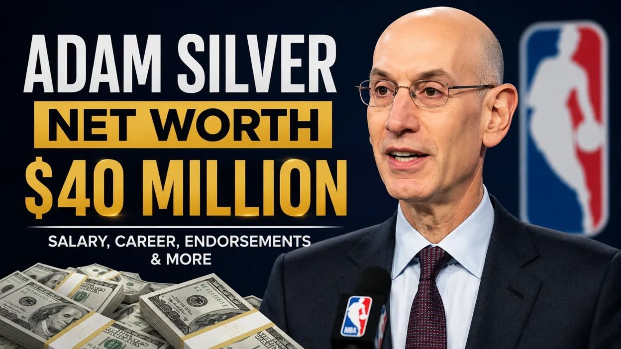 adam silver net worth