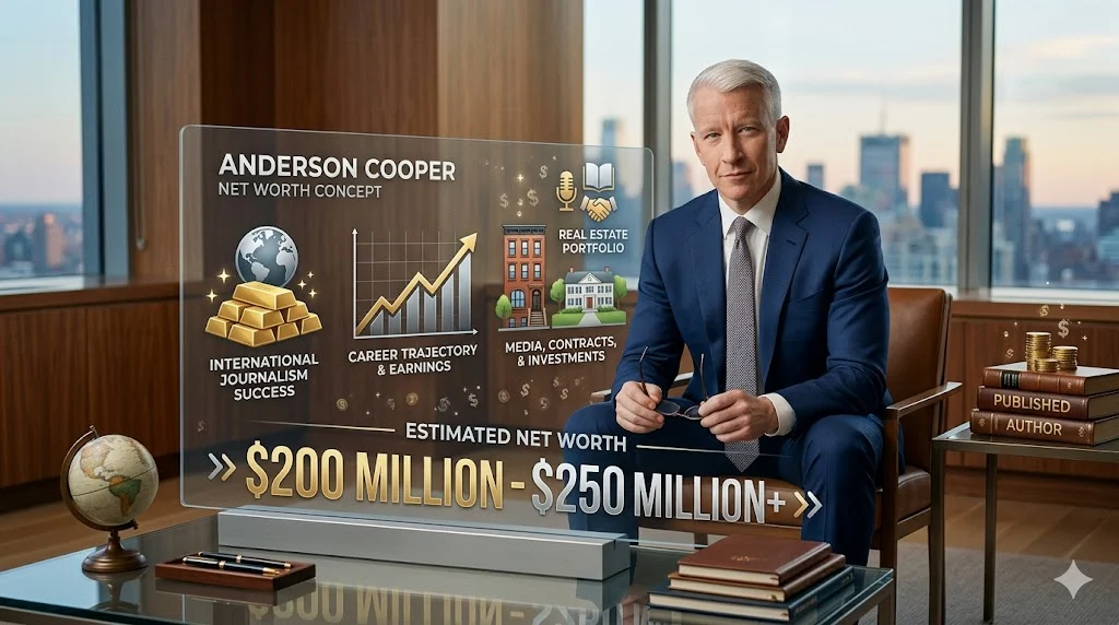 anderson cooper net worth
