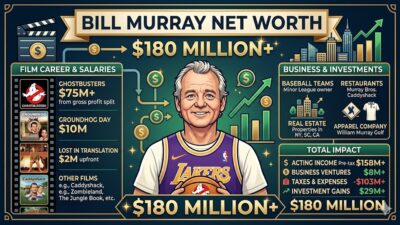bill murray net worth