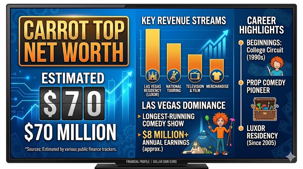 carrot top net worth