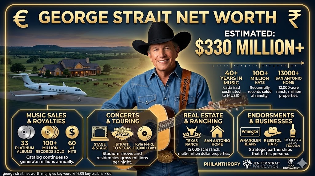 george strait net worth