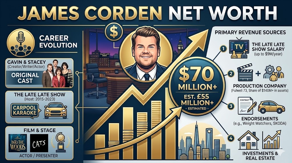 james corden net worth