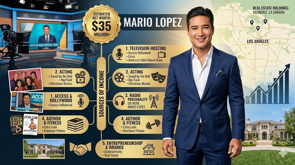 mario lopez net worth